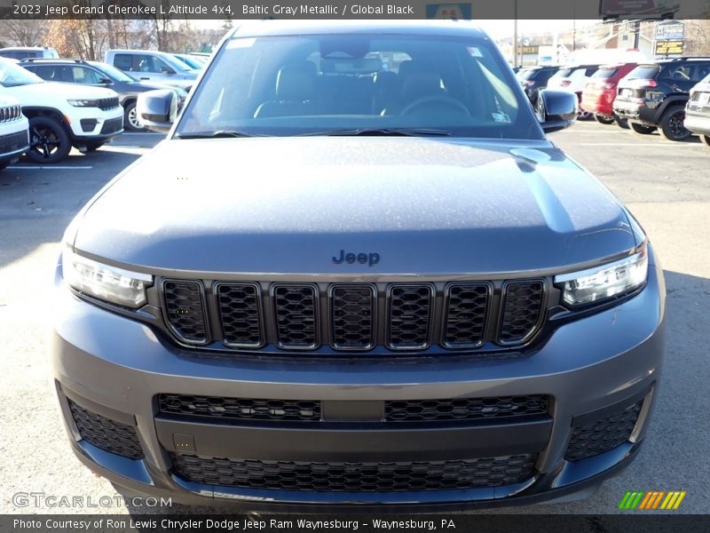 Baltic Gray Metallic / Global Black 2023 Jeep Grand Cherokee L Altitude 4x4