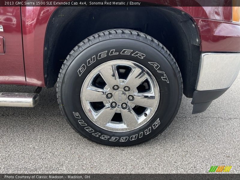 Sonoma Red Metallic / Ebony 2013 GMC Sierra 1500 SLE Extended Cab 4x4