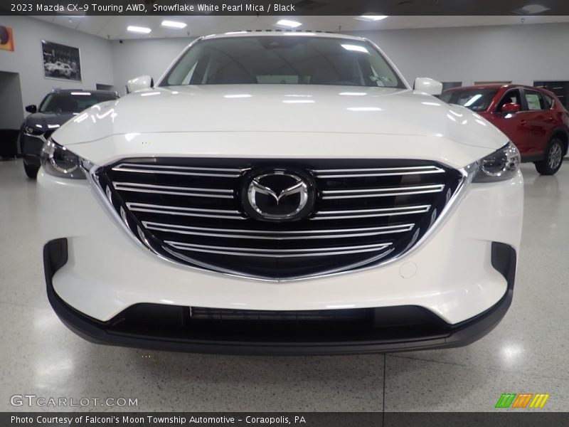Snowflake White Pearl Mica / Black 2023 Mazda CX-9 Touring AWD