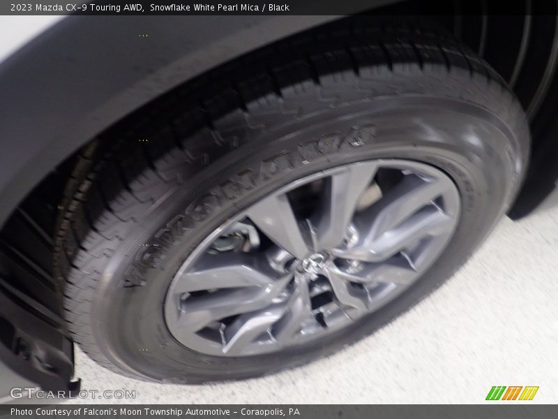 Snowflake White Pearl Mica / Black 2023 Mazda CX-9 Touring AWD