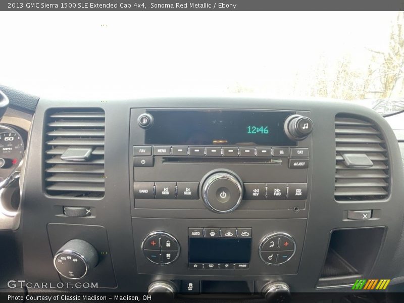 Sonoma Red Metallic / Ebony 2013 GMC Sierra 1500 SLE Extended Cab 4x4