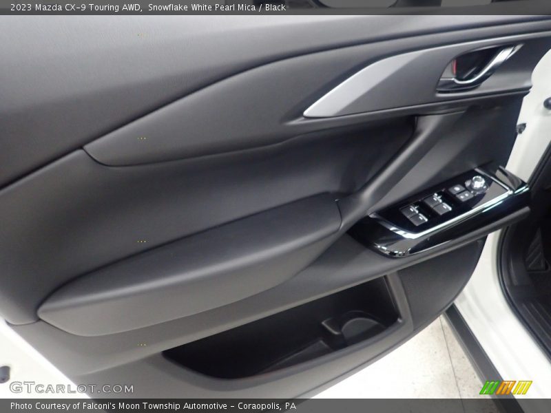 Snowflake White Pearl Mica / Black 2023 Mazda CX-9 Touring AWD