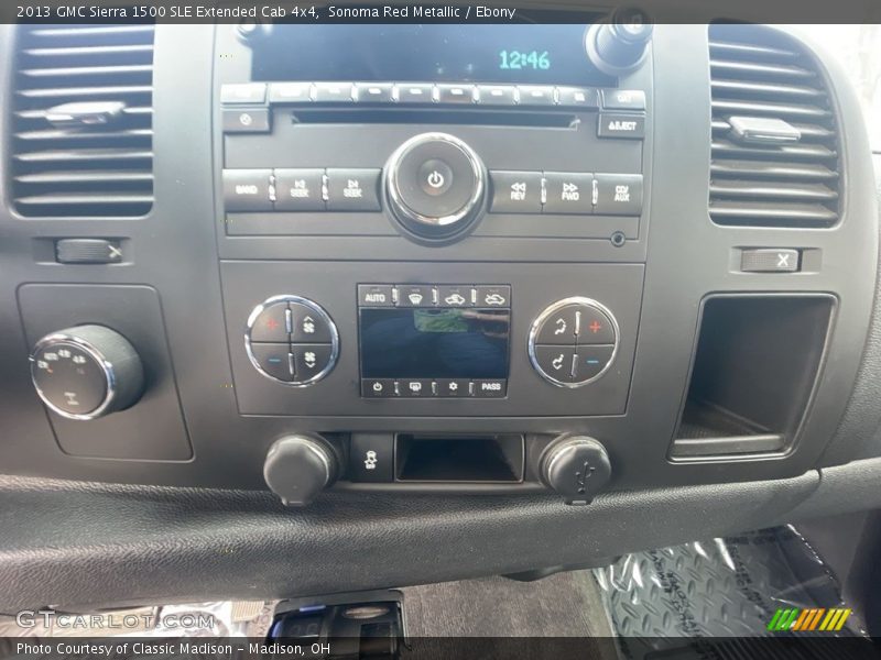 Sonoma Red Metallic / Ebony 2013 GMC Sierra 1500 SLE Extended Cab 4x4