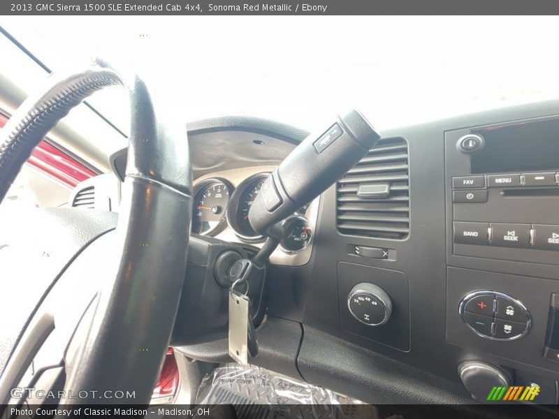 Sonoma Red Metallic / Ebony 2013 GMC Sierra 1500 SLE Extended Cab 4x4