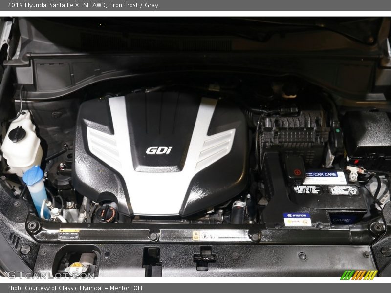 Iron Frost / Gray 2019 Hyundai Santa Fe XL SE AWD