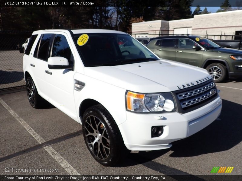 Fuji White / Ebony 2012 Land Rover LR2 HSE LUX