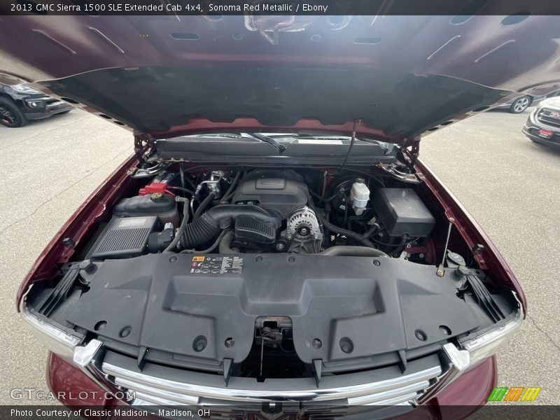 Sonoma Red Metallic / Ebony 2013 GMC Sierra 1500 SLE Extended Cab 4x4