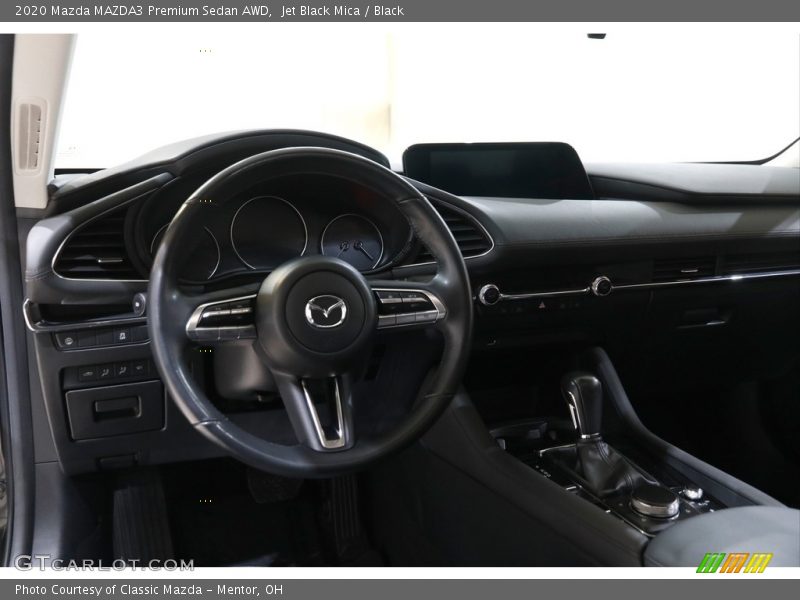 Dashboard of 2020 MAZDA3 Premium Sedan AWD