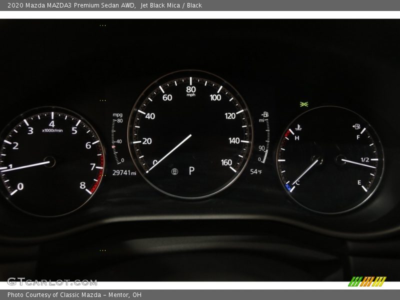  2020 MAZDA3 Premium Sedan AWD Premium Sedan AWD Gauges