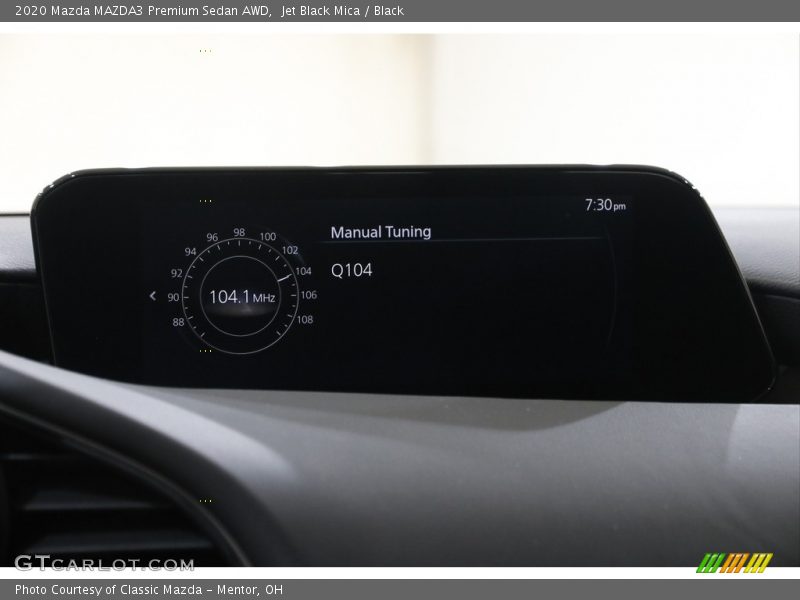 Jet Black Mica / Black 2020 Mazda MAZDA3 Premium Sedan AWD