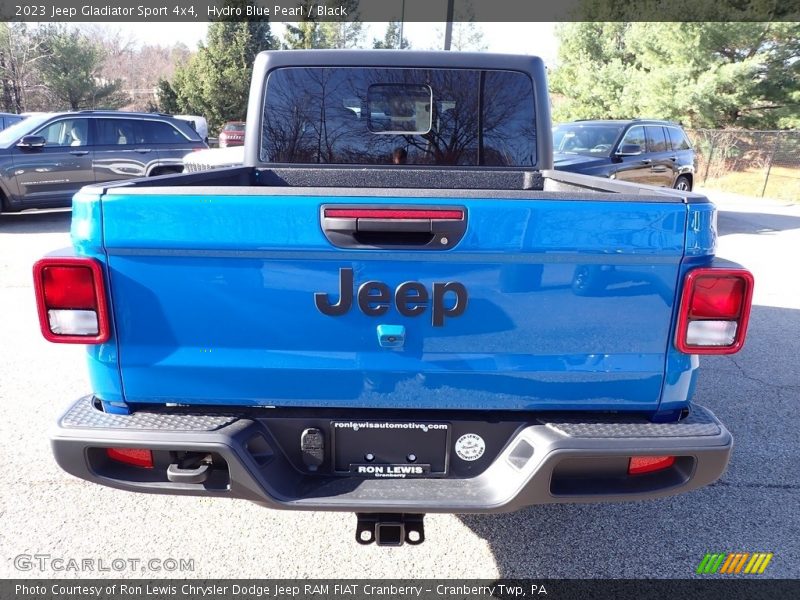 Hydro Blue Pearl / Black 2023 Jeep Gladiator Sport 4x4