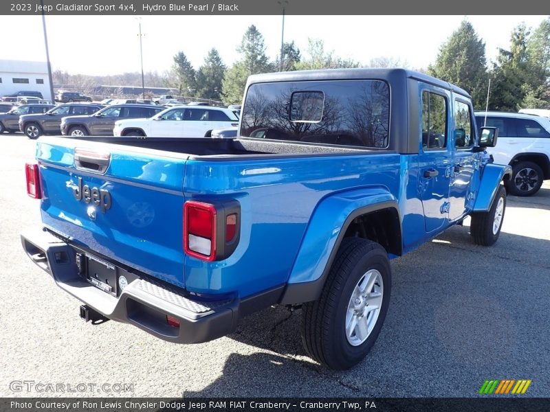 Hydro Blue Pearl / Black 2023 Jeep Gladiator Sport 4x4