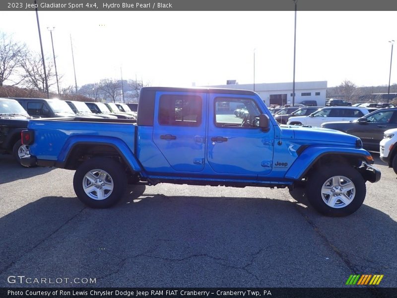 Hydro Blue Pearl / Black 2023 Jeep Gladiator Sport 4x4