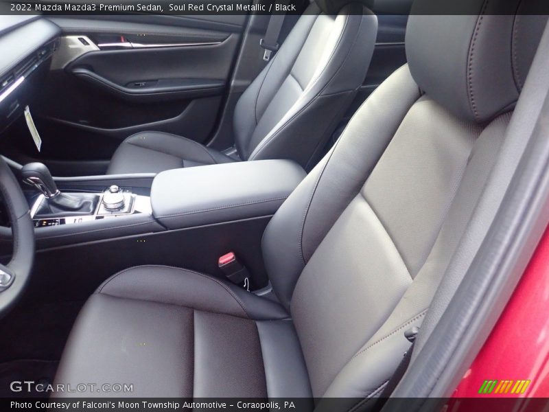 Front Seat of 2022 Mazda3 Premium Sedan