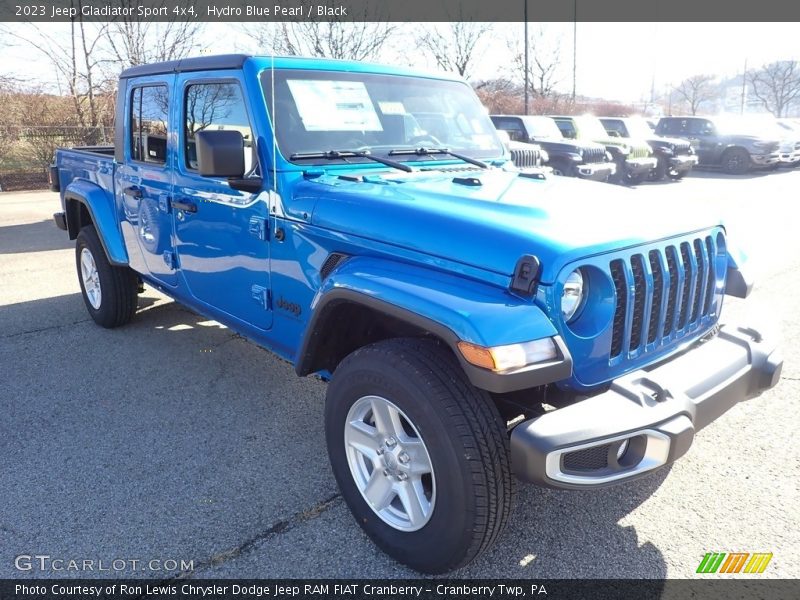 Hydro Blue Pearl / Black 2023 Jeep Gladiator Sport 4x4