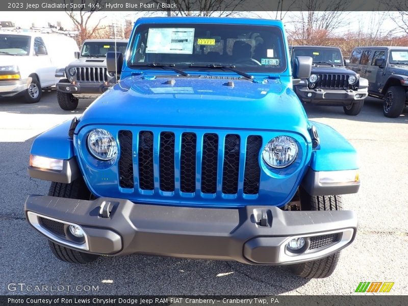 Hydro Blue Pearl / Black 2023 Jeep Gladiator Sport 4x4