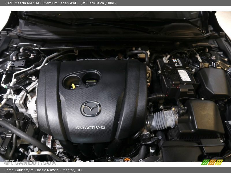 2020 MAZDA3 Premium Sedan AWD Engine - 2.5 Liter SKYACTIV-G DI DOHC 16-Valve VVT 4 Cylinder