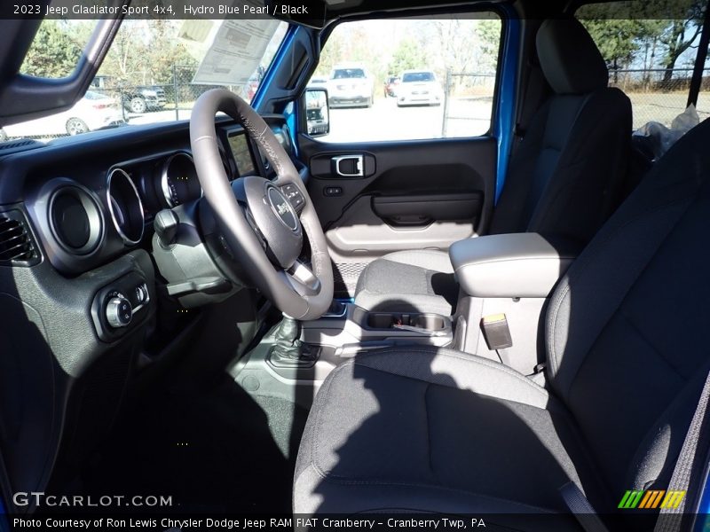 Hydro Blue Pearl / Black 2023 Jeep Gladiator Sport 4x4