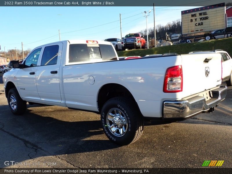 Bright White / Black 2022 Ram 3500 Tradesman Crew Cab 4x4