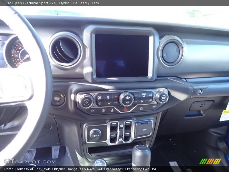 Hydro Blue Pearl / Black 2023 Jeep Gladiator Sport 4x4