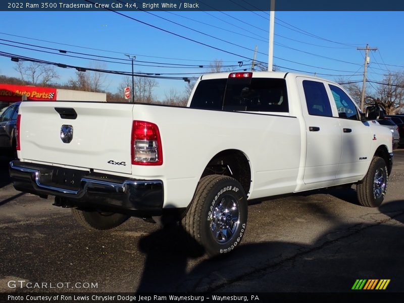 Bright White / Black 2022 Ram 3500 Tradesman Crew Cab 4x4