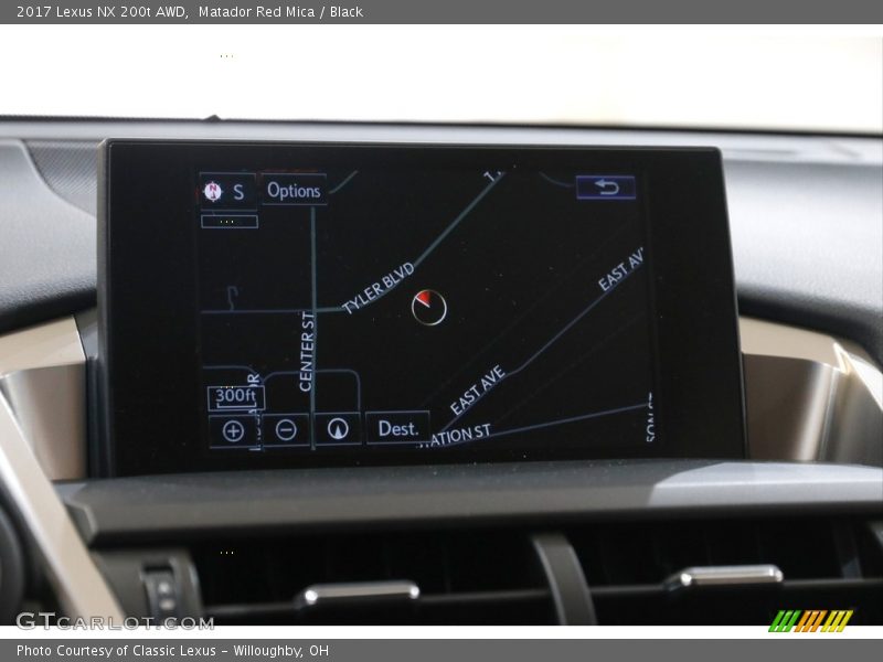 Matador Red Mica / Black 2017 Lexus NX 200t AWD