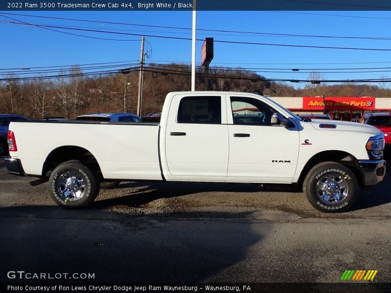 Bright White / Black 2022 Ram 3500 Tradesman Crew Cab 4x4