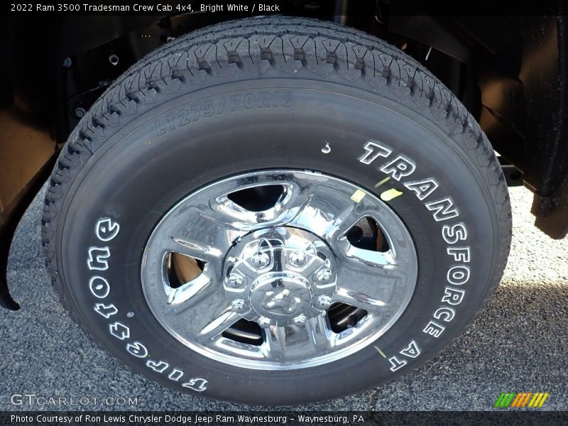 Bright White / Black 2022 Ram 3500 Tradesman Crew Cab 4x4