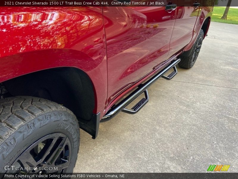 Cherry Red Tintcoat / Jet Black 2021 Chevrolet Silverado 1500 LT Trail Boss Crew Cab 4x4