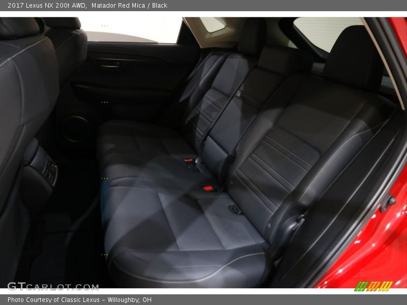 Matador Red Mica / Black 2017 Lexus NX 200t AWD
