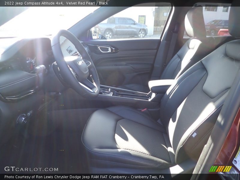 Velvet Red Pearl / Black 2022 Jeep Compass Altitude 4x4