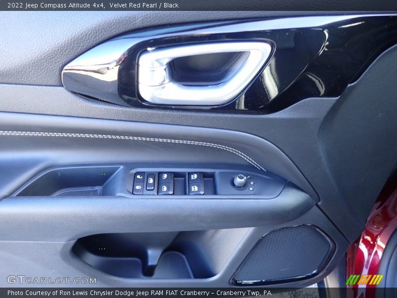 Velvet Red Pearl / Black 2022 Jeep Compass Altitude 4x4