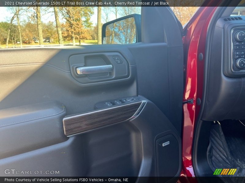 Cherry Red Tintcoat / Jet Black 2021 Chevrolet Silverado 1500 LT Trail Boss Crew Cab 4x4