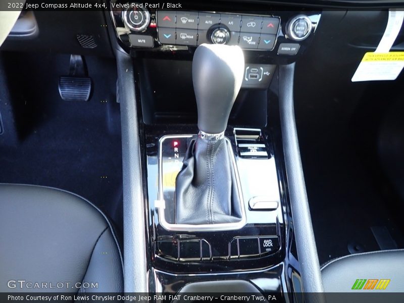 Velvet Red Pearl / Black 2022 Jeep Compass Altitude 4x4