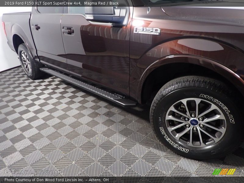 Magma Red / Black 2019 Ford F150 XLT Sport SuperCrew 4x4