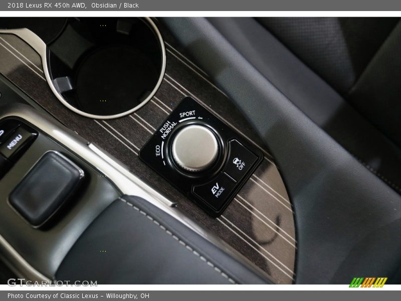 Obsidian / Black 2018 Lexus RX 450h AWD