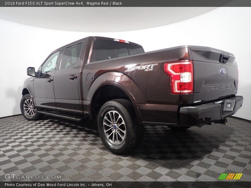 Magma Red / Black 2019 Ford F150 XLT Sport SuperCrew 4x4
