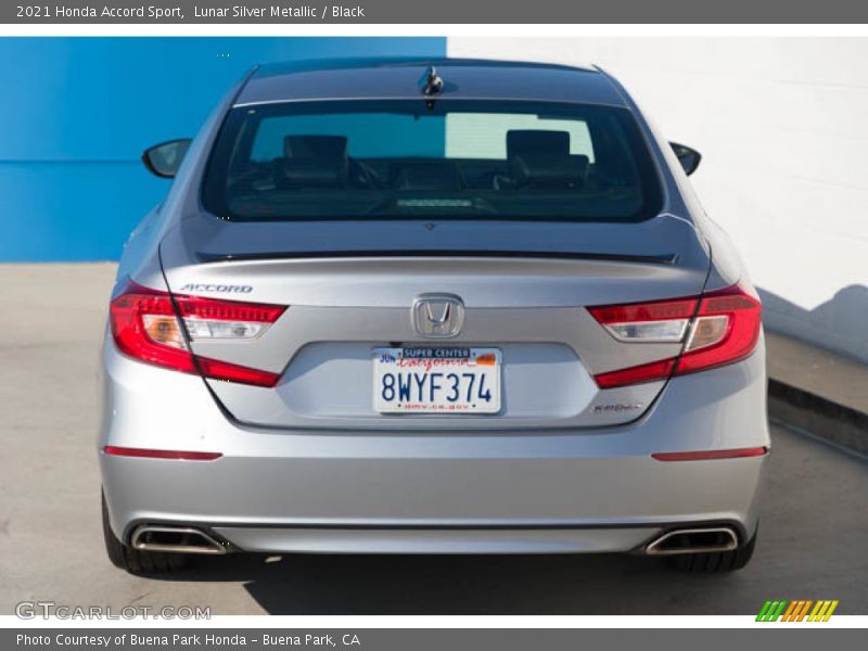 Lunar Silver Metallic / Black 2021 Honda Accord Sport