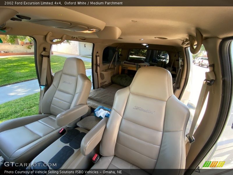 Front Seat of 2002 Excursion Limited 4x4