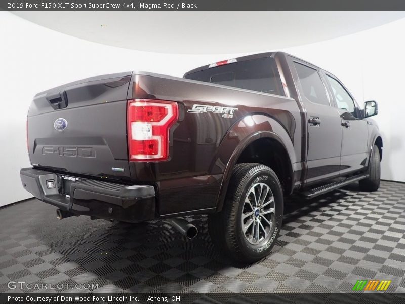 Magma Red / Black 2019 Ford F150 XLT Sport SuperCrew 4x4