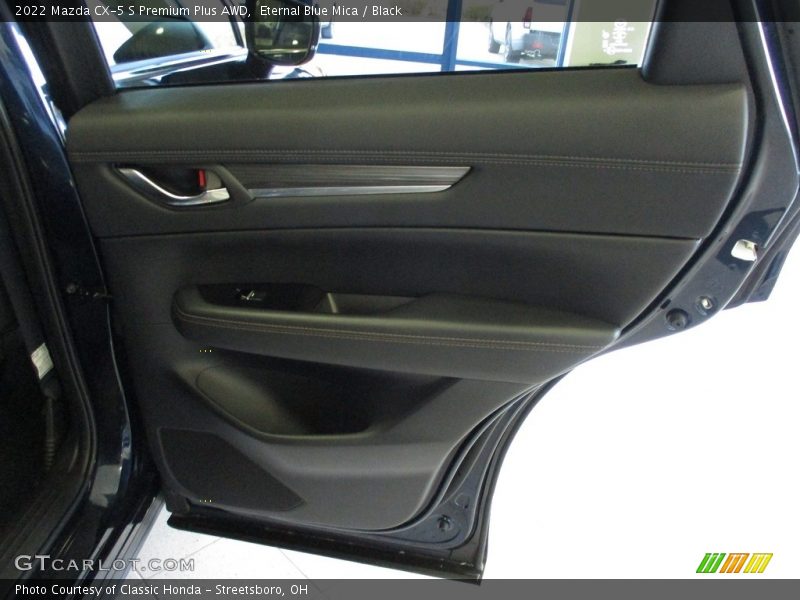 Eternal Blue Mica / Black 2022 Mazda CX-5 S Premium Plus AWD
