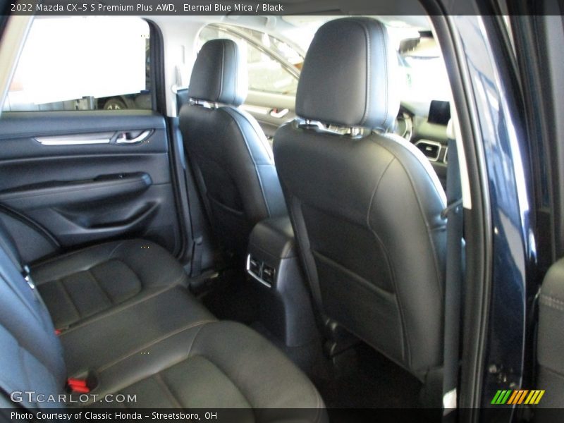 Eternal Blue Mica / Black 2022 Mazda CX-5 S Premium Plus AWD