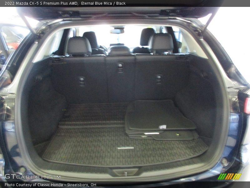 Eternal Blue Mica / Black 2022 Mazda CX-5 S Premium Plus AWD