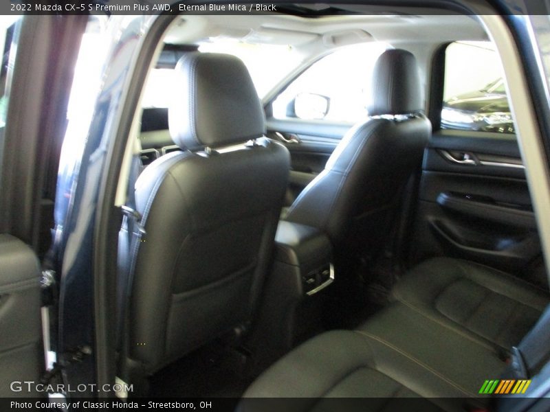 Eternal Blue Mica / Black 2022 Mazda CX-5 S Premium Plus AWD