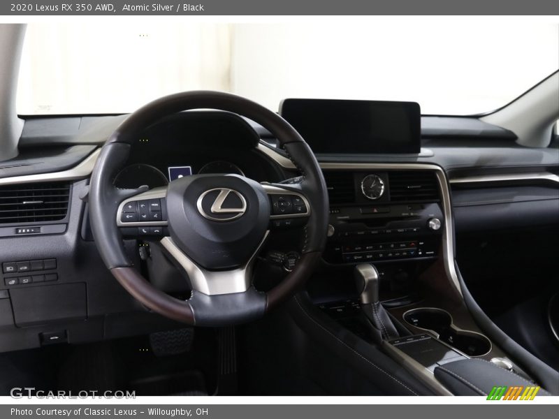 Atomic Silver / Black 2020 Lexus RX 350 AWD