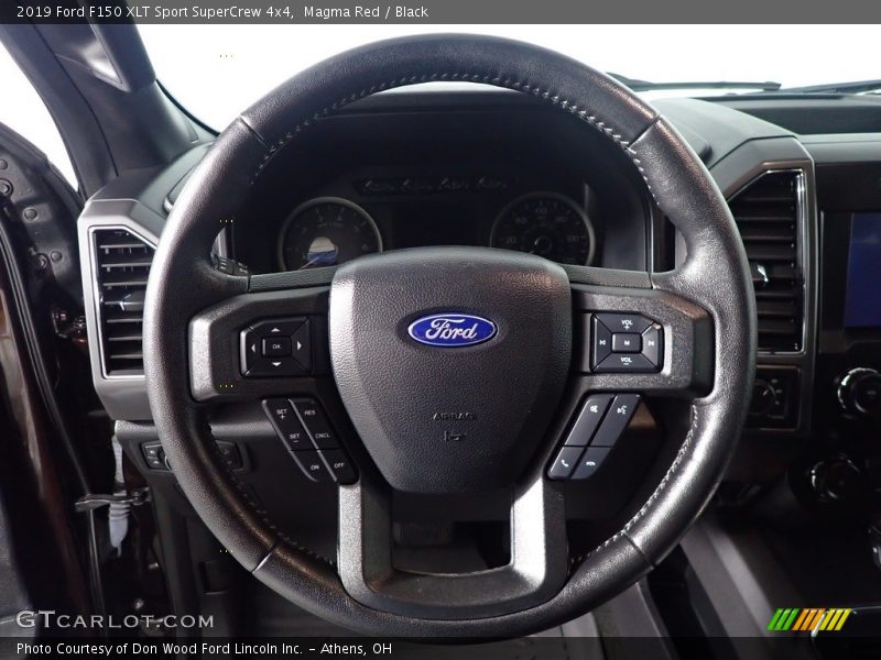 Magma Red / Black 2019 Ford F150 XLT Sport SuperCrew 4x4