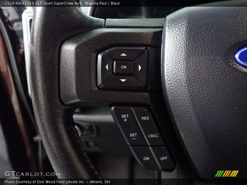 Magma Red / Black 2019 Ford F150 XLT Sport SuperCrew 4x4