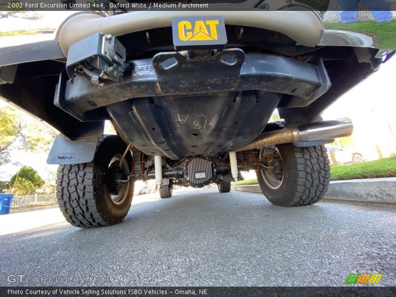 Oxford White / Medium Parchment 2002 Ford Excursion Limited 4x4
