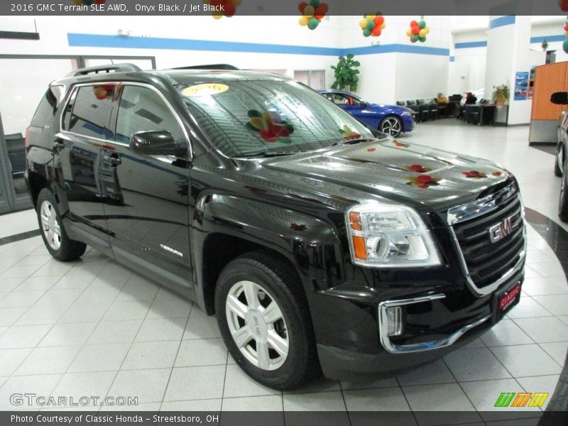 Onyx Black / Jet Black 2016 GMC Terrain SLE AWD