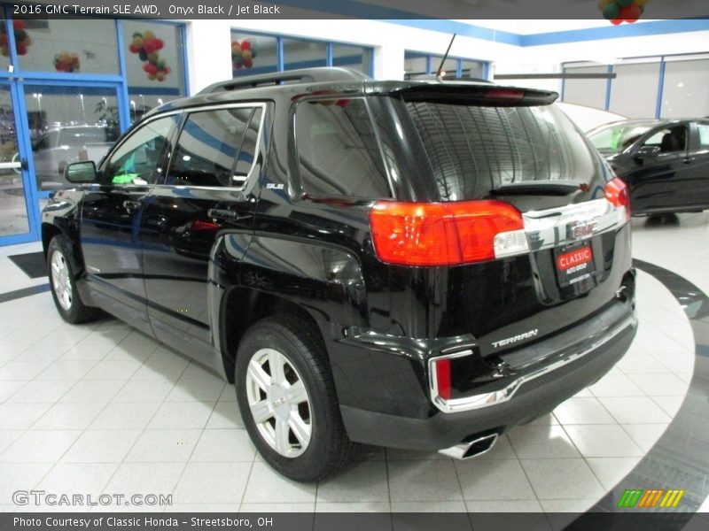 Onyx Black / Jet Black 2016 GMC Terrain SLE AWD